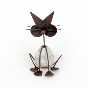 Zahradní dekorace kočka 31cm