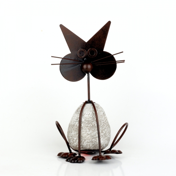 Zahradní dekorace kočka 31cm