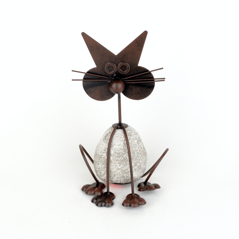 Zahradní dekorace kočka 31cm