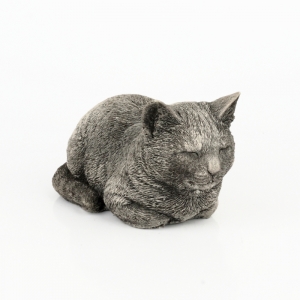 Zahradní dekorace kočka ležící 20cm