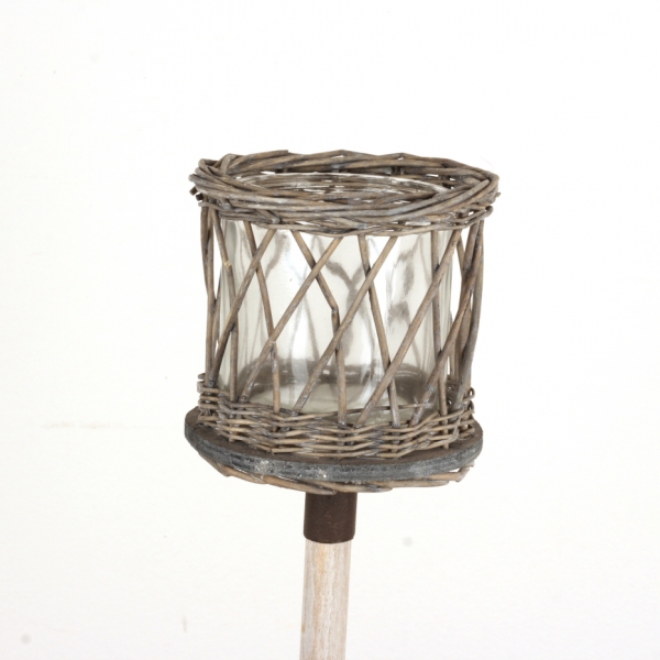 Zahradní dekorace lucerna do trávníku 116cm