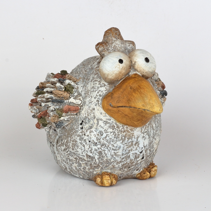 Zahradní dekorace ptáček 32x23,5x22cm