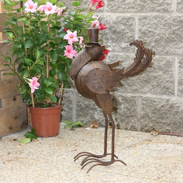 Zahradní dekorace pták 56cm