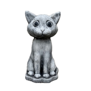 Zahradní dekorace Veselá kočka 32cm