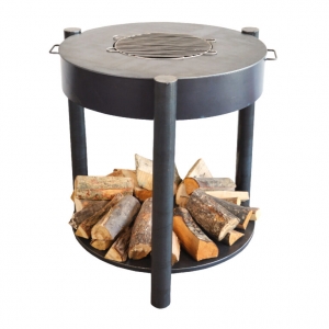 Zahradní gril 3v1 87,5x83,3x90cm