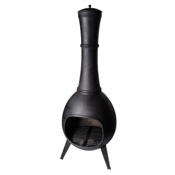 Zahradní kamna litinová 53x53x144cm