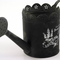 Zahradní konvička plechová 15cm