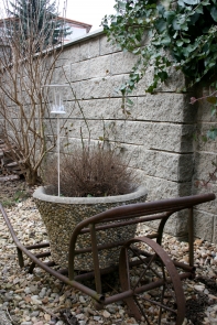 Zahradní lampa - zápich 74cm