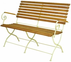 Zahradní lavice kovová 