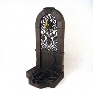 Zahradní litinová výlevka s kohoutkem 75x36cm