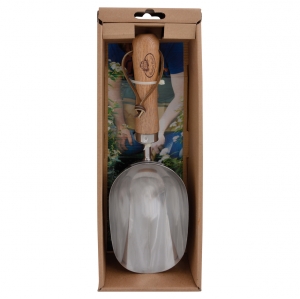 Zahradní lopatka 8,9 x 5 x 32,9 cm dřevěná rukojeť