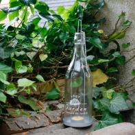 Zahradní lucerna Garden 1897 bílý text 45cm