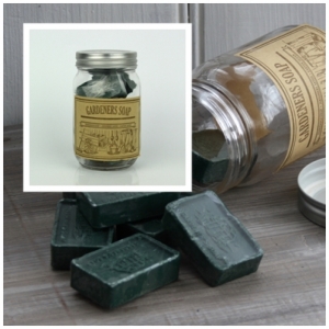 Zahradní mýdlo ve sklenici