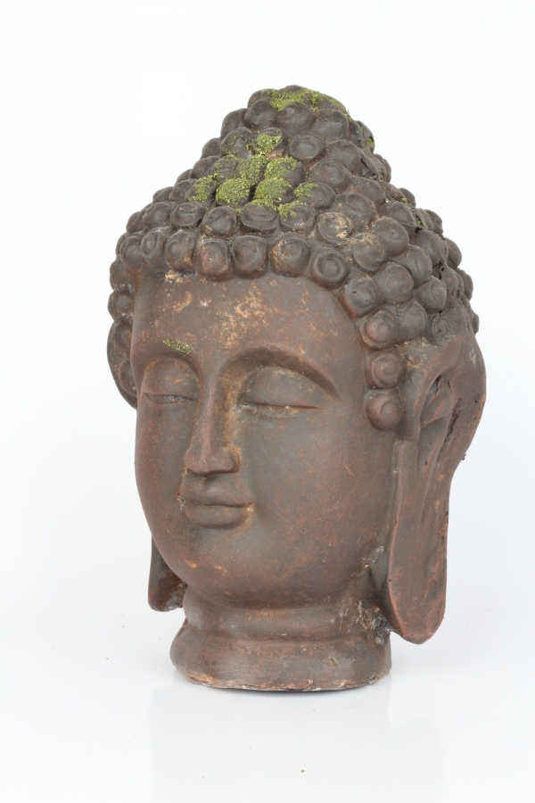 Zahradní okrasný buddha - hlava 27cm