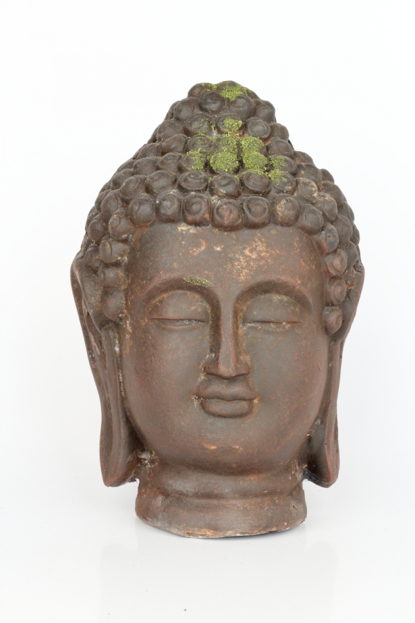 Zahradní okrasný buddha - hlava 27cm