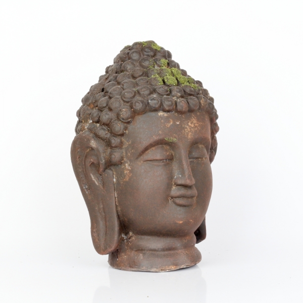 Zahradní okrasný buddha - hlava 27cm