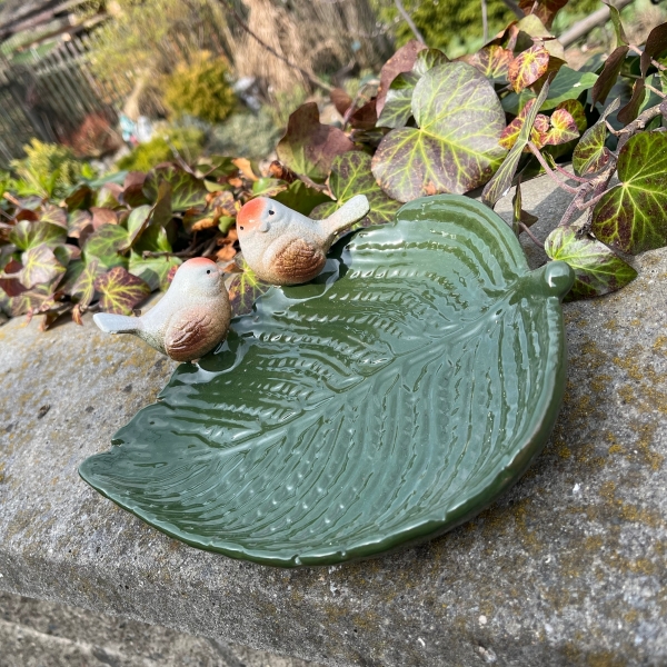 Zahradní pítko pro ptáky 21x19cm