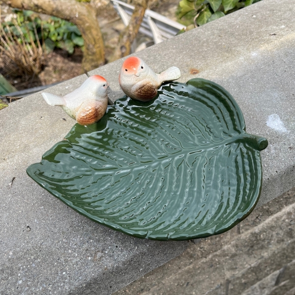 Zahradní pítko pro ptáky 21x19cm