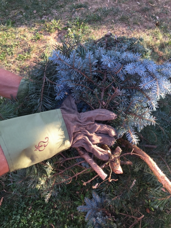 Zahradní rukavice na stříhání  ůží