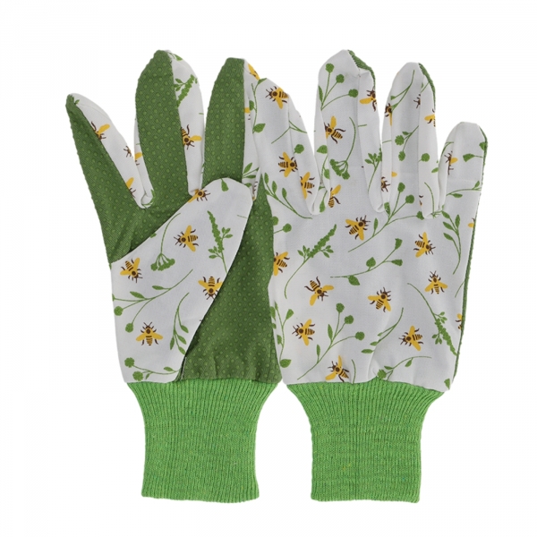 Zahradní rukavice s potiskem včelek 11,4 x 0,9 x 22,6 cm