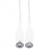 Zahradní svítilna Garden 1897 černý text 45cm