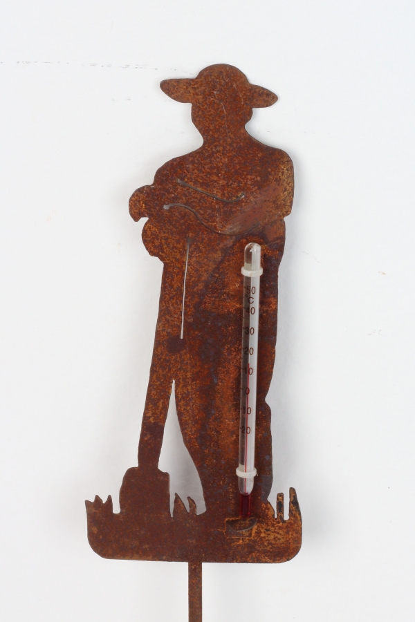 Zahradní teploměr zápich do trávníku zahradník 61cm