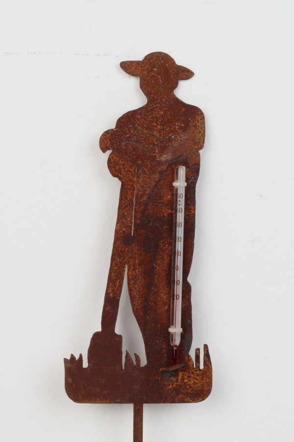 Zahradní teploměr zápich do trávníku zahradník 61cm