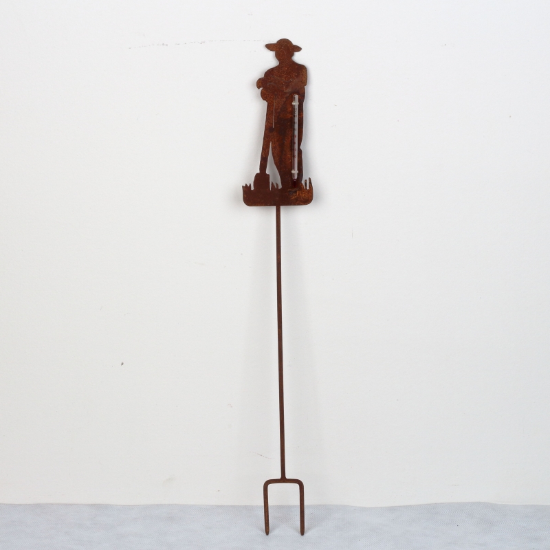 Zahradní teploměr zápich do trávníku zahradník 61cm