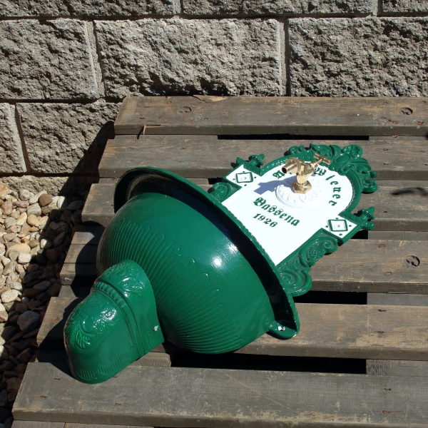 Zahradní umyvadlo Bassena zelené