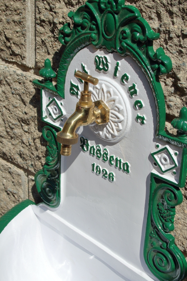 Zahradní umyvadlo Bassena zelené