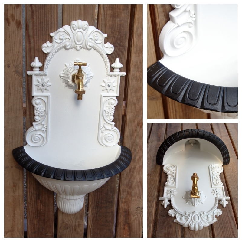 Zahradní umyvadlo na zeď 37x61x19cm