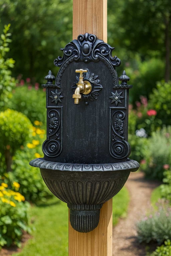 Zahradní umyvadlo - venkovní s kohoutkem