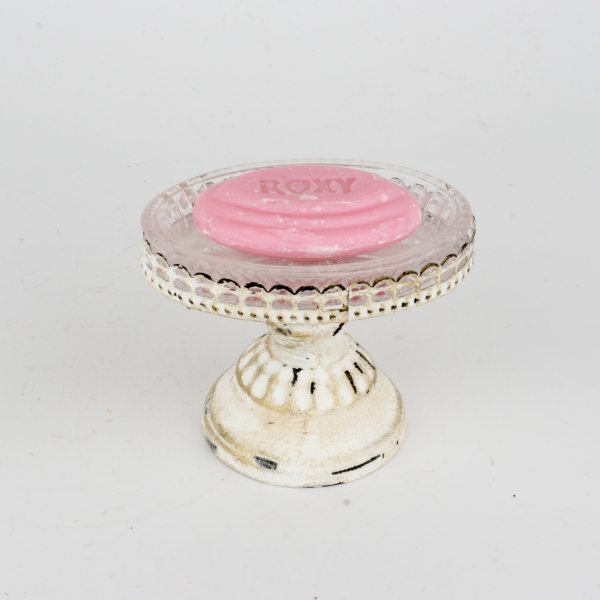 Zámecká mýdlenka na noze 12,5x10x8cm