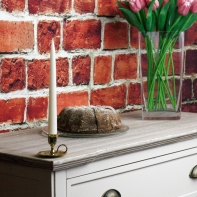 Zámecký svícen na jednu svíčku mosaz