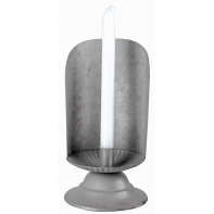 Zámecký vintage svícen 13x13x25cm