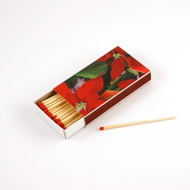 Zápalky s vánočním motivem