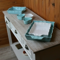 Zapékací forma tyrkysová