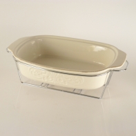 Zapékací mísa s ohřívákem 26x36x9cm