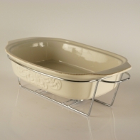 Zapékací mísa s ohřívákem 26x36x9cm