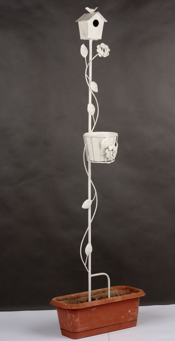 Zápich do trávníku, na květináče 126cm