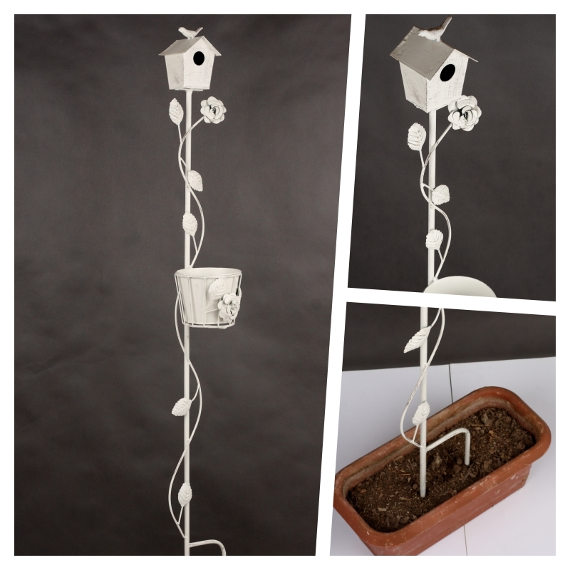 Zápich do trávníku, na květináče 126cm