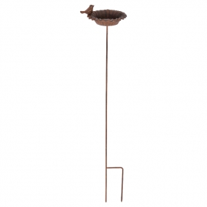 Zápich do zahrady pítko pro ptáčky 76,5cm