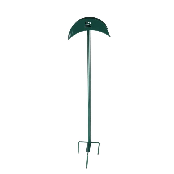 Zápichový držák na zahradní hadici – zelený 117 cm
