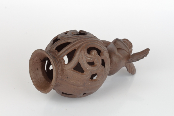 Zarážka dveří litinový anděl 11x23cm