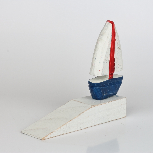 Zarážka dveří loďka 15x4x12cm