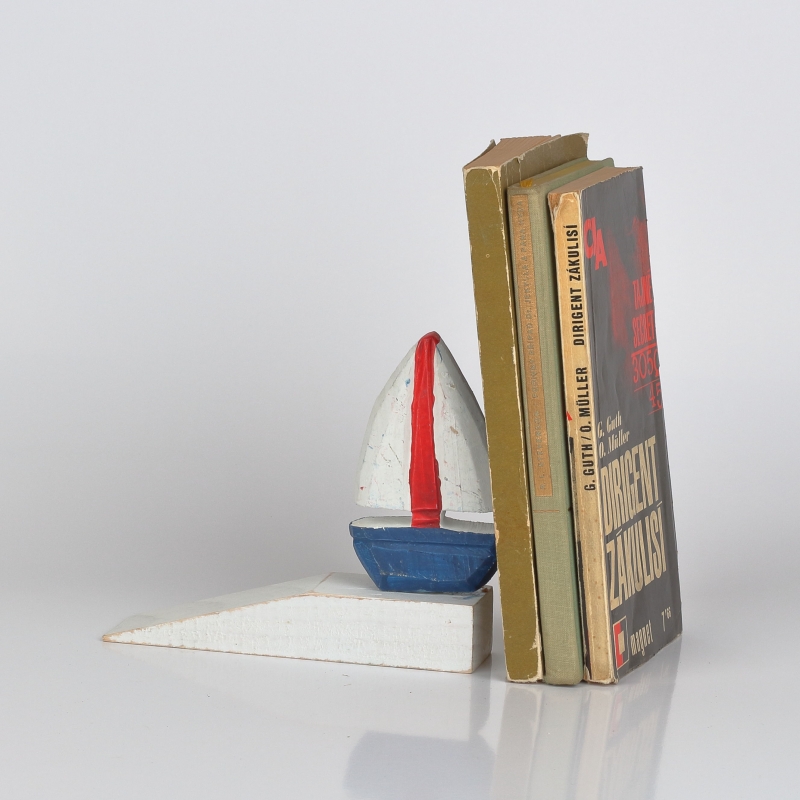 Zarážka dveří loďka 15x4x12cm