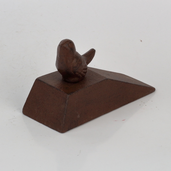 Zarážka dveří s ptáčkem 15x6x9cm