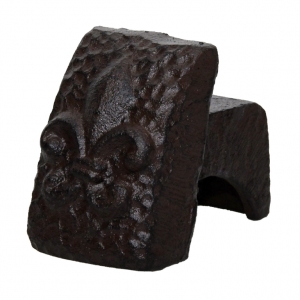 Zarážka litinová s ornamenty