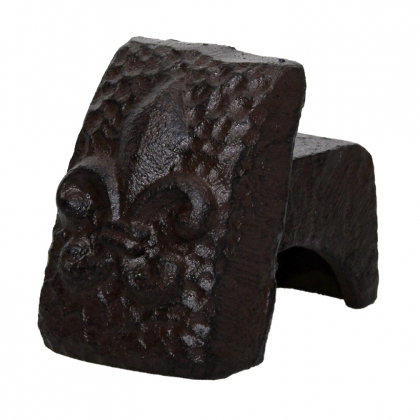 Zarážka litinová s ornamenty