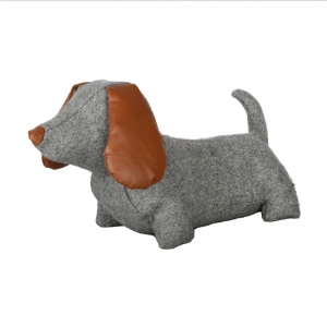 Zarážka na dveře pes jezevčík  31,4x10,8x26,9cm